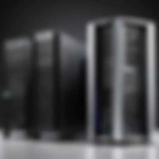 Overview of various computer tower sizes