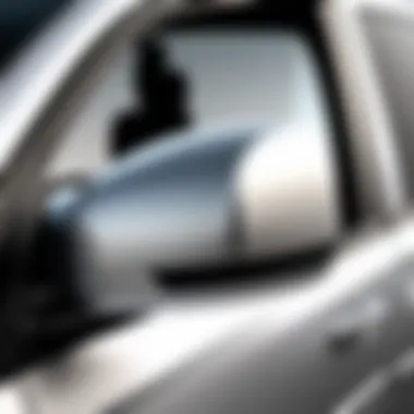 Dodge Caravan Side Mirror Design Detailed view of Dodge Caravan side mirror showcasing design and features