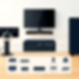 Detailed diagram of HDMI splitter functionality