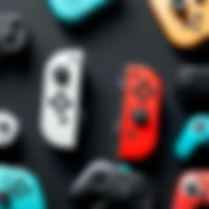 Comparison of Joy-Con controllers with other gaming peripherals