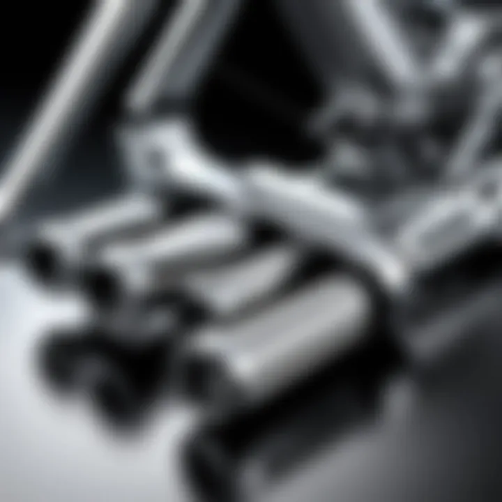 Side view of Kuryakyn Stiletto Pegs emphasizing material quality