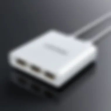 Lightning Multiport Adapter showcasing various ports