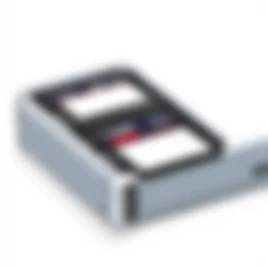 A close-up view of SD and microSD cards inserted into a multi card reader