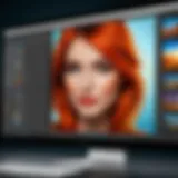 PaintShop Pro interface showcasing design tools