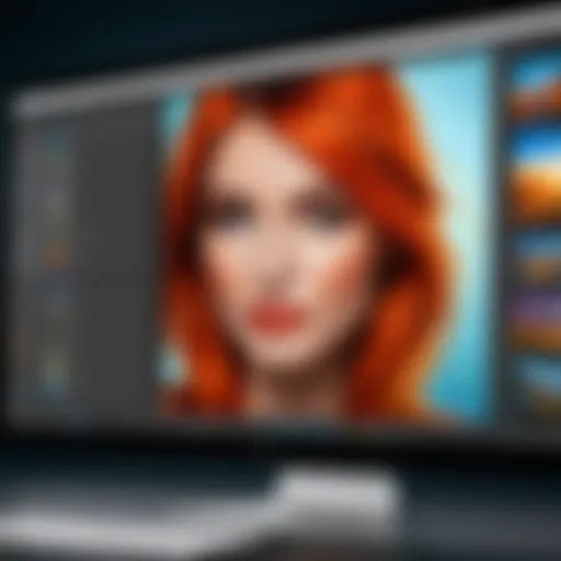 PaintShop Pro interface showcasing design tools