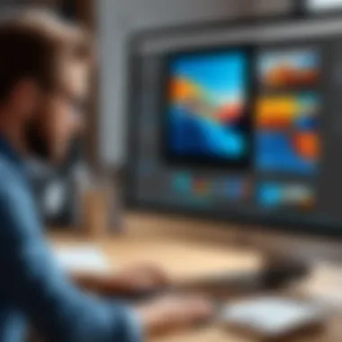 Smooth Installation of PaintShop Pro User navigating through PaintShop Pro installation