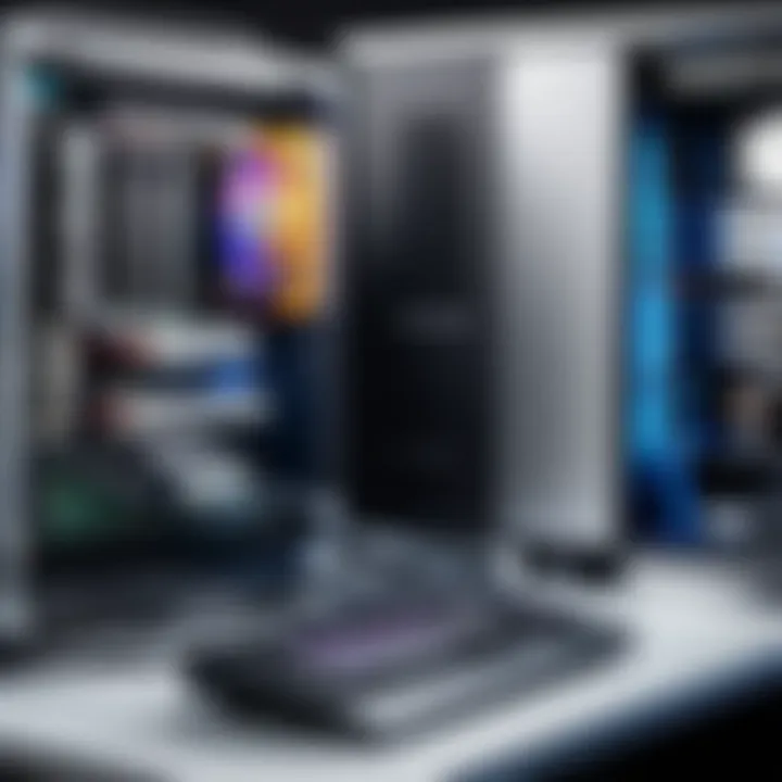 Career pathways in the PC builder profession illustrated with various options