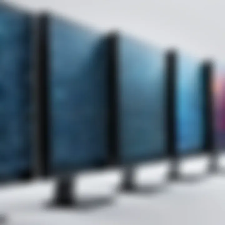 Comparison of different types of privacy screens