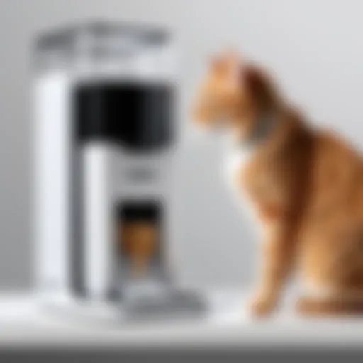 Variety of self-feeding cat dispensers