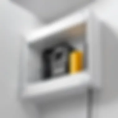 A diagram showing proper installation techniques for wall brackets.