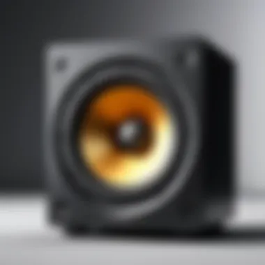 A graphic illustrating the impact of speaker placement on sound quality.