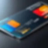 A close-up of a store credit card highlighting its features.