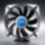 Mastercool fan showcasing its advanced design and features