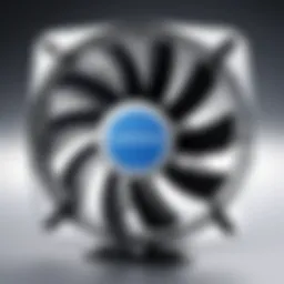 Mastercool fan showcasing its advanced design and features