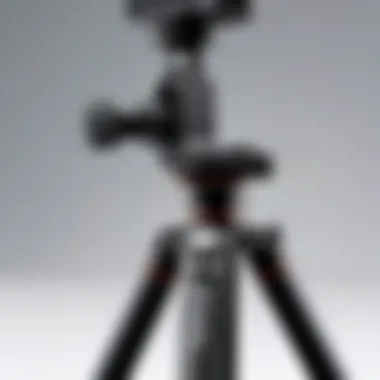 Key Features of iPhone Tripods Close-up of tripod features highlighting adjustable legs and smartphone mount