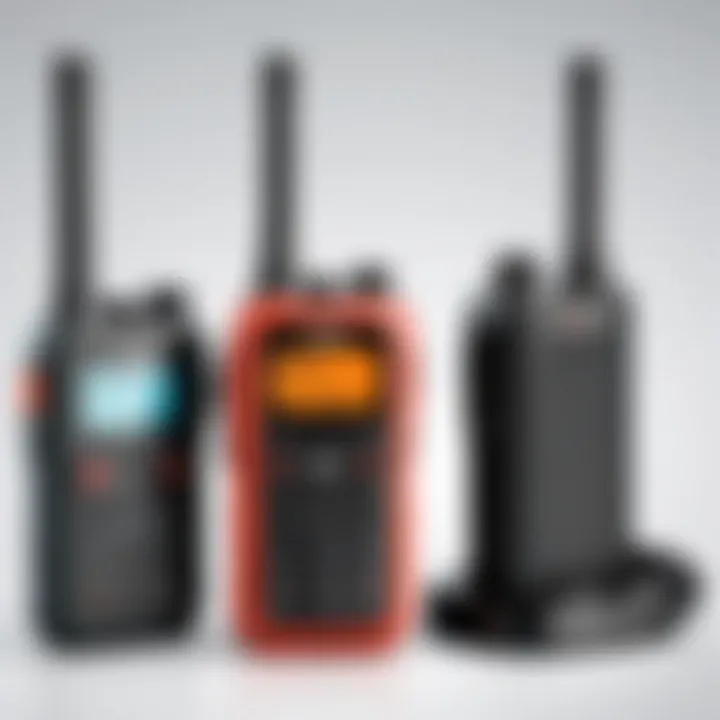 A selection guide for choosing the right rechargeable two-way radio model.