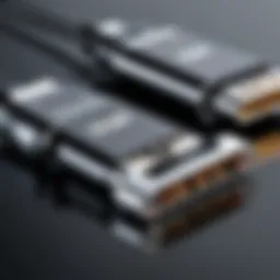 Depiction of Type C connectors highlighting their dual functionality