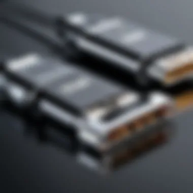 Depiction of Type C connectors highlighting their dual functionality