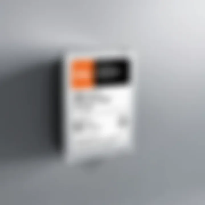 Detailed view of UL certification label on a mini fridge