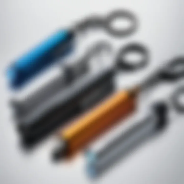 Diverse applications of penlight keychains in everyday life.