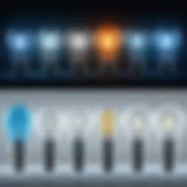 Comparative Analysis of Bulb Types Comparison of different automotive bulbs