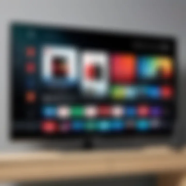 Universal remote app interface on mobile device