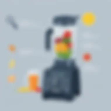 The Vitamix Professional 750 in Action Showcasing the Vitamix Professional 750 Blender with various ingredients