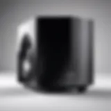 Vizio Bluetooth Subwoofer close-up showcasing design elements