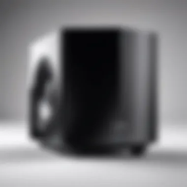 Vizio Bluetooth Subwoofer close-up showcasing design elements