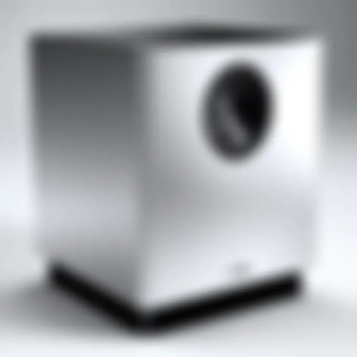 Vizio Bluetooth Subwoofer demonstrating wireless connectivity with devices