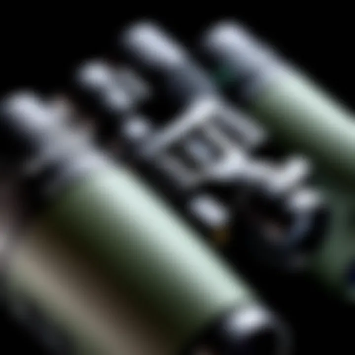 Close-up view of Vortex Diamondback HD 8 x 42 binoculars showcasing premium optical lenses