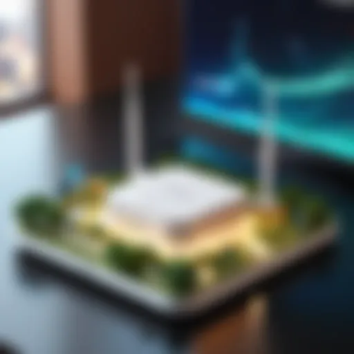Enhanced WiFi coverage illustration