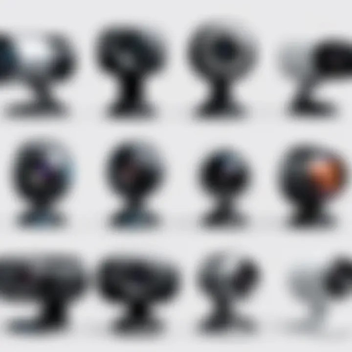 Comparison of different types of gaming webcams