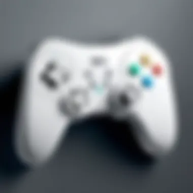 The innovative design of Wii game controllers showcasing their unique shape and functionality.