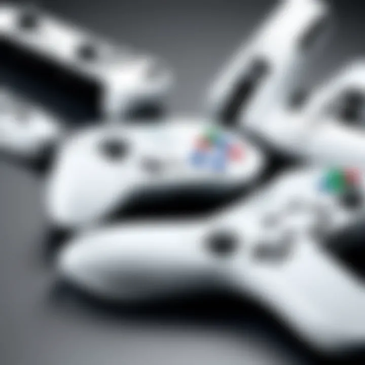 A dynamic scene of multiplayer gaming using Wii controllers, highlighting social interaction.